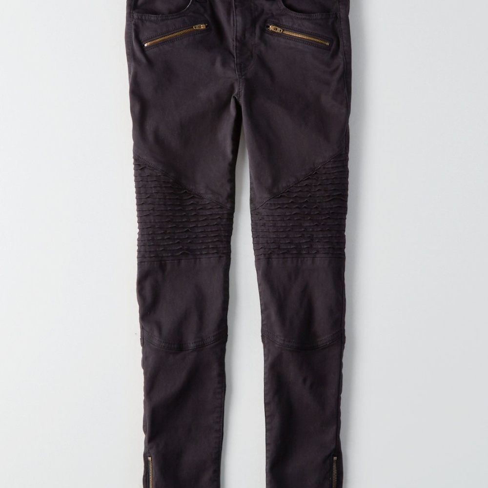 ISO American Eagle Black Jeggings 12 Short